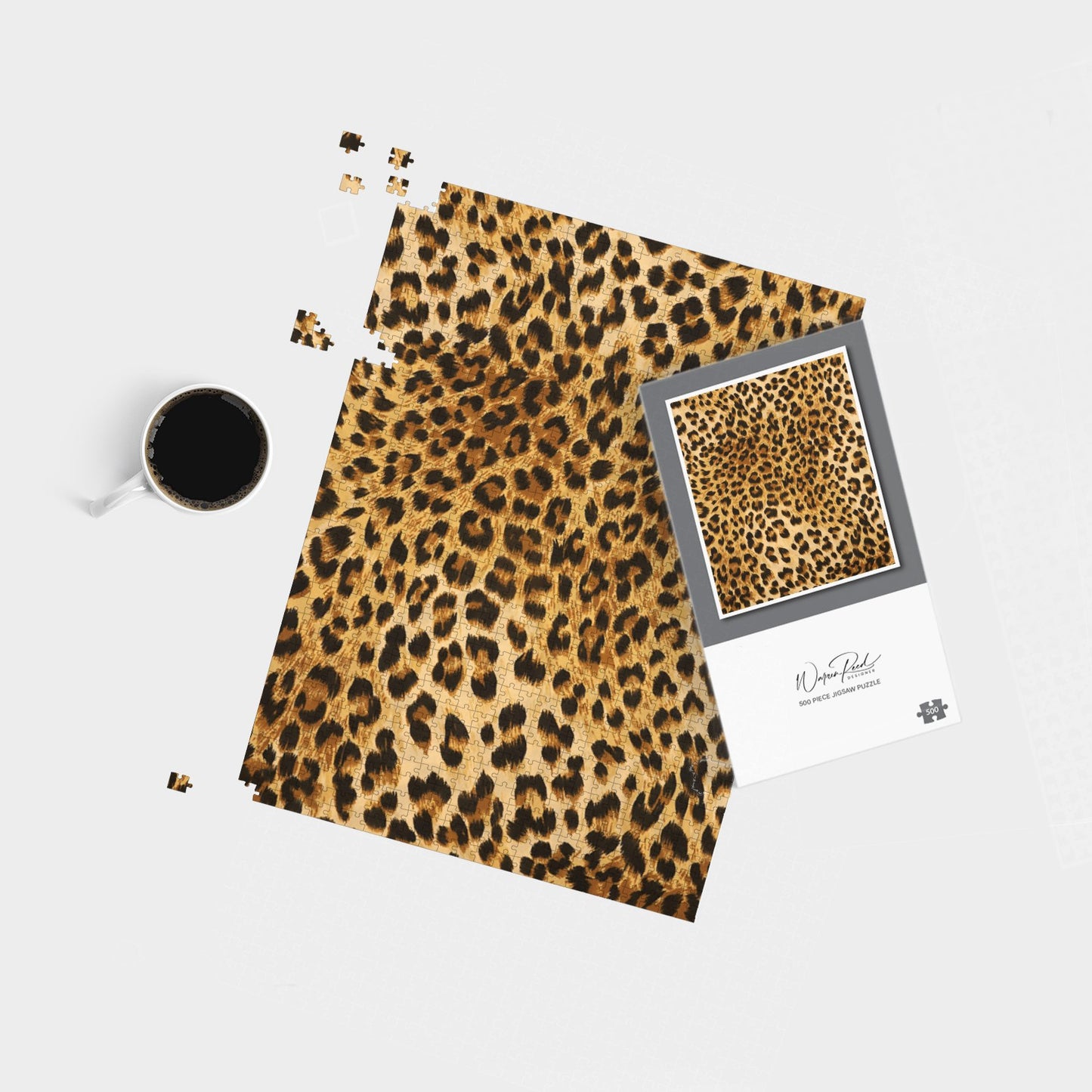 Wild Animal Pattern Jigsaw Puzzle