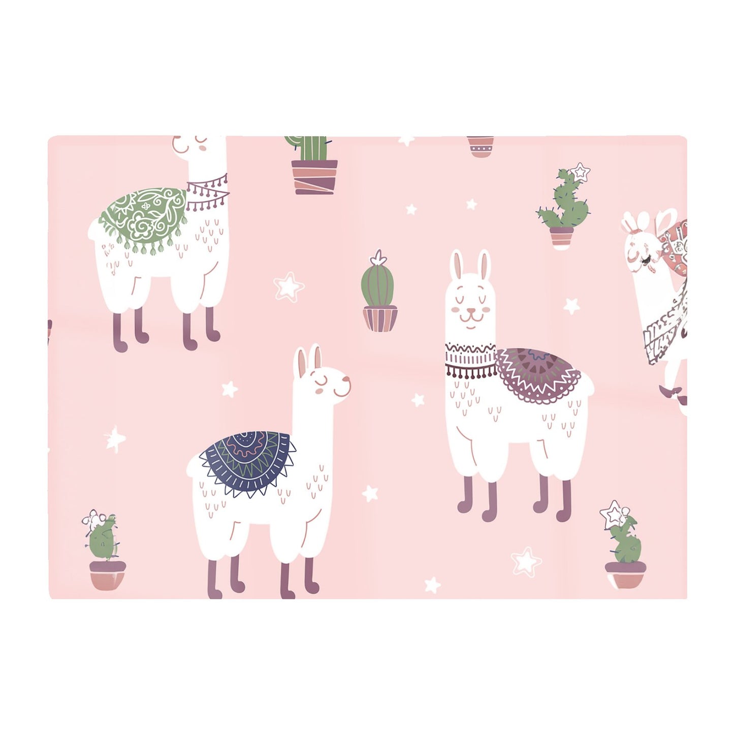 Happy Lama Glass Chopping Board