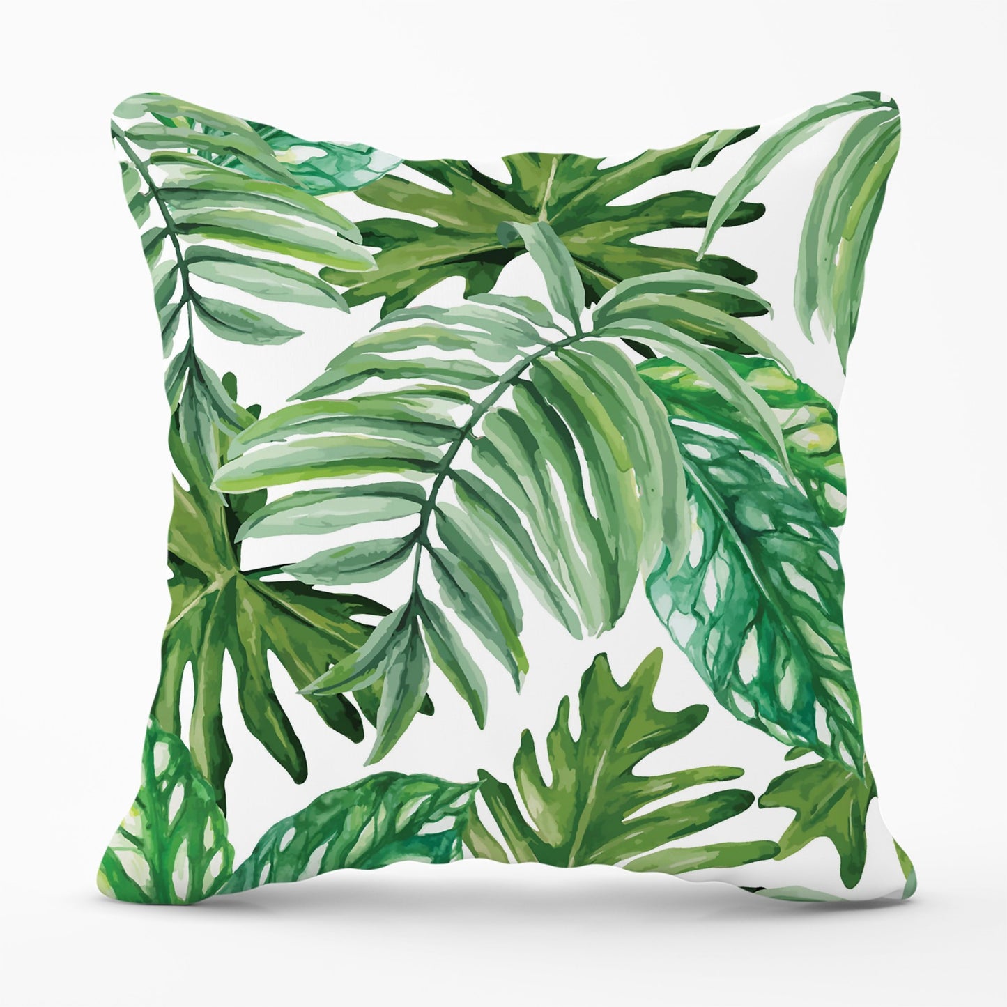 Exotic Rainforest Leaves Cushions