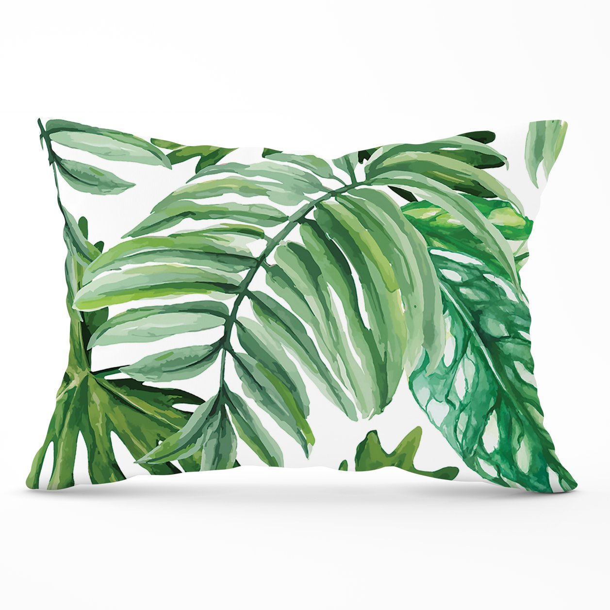Exotic Rainforest Leaves Cushions