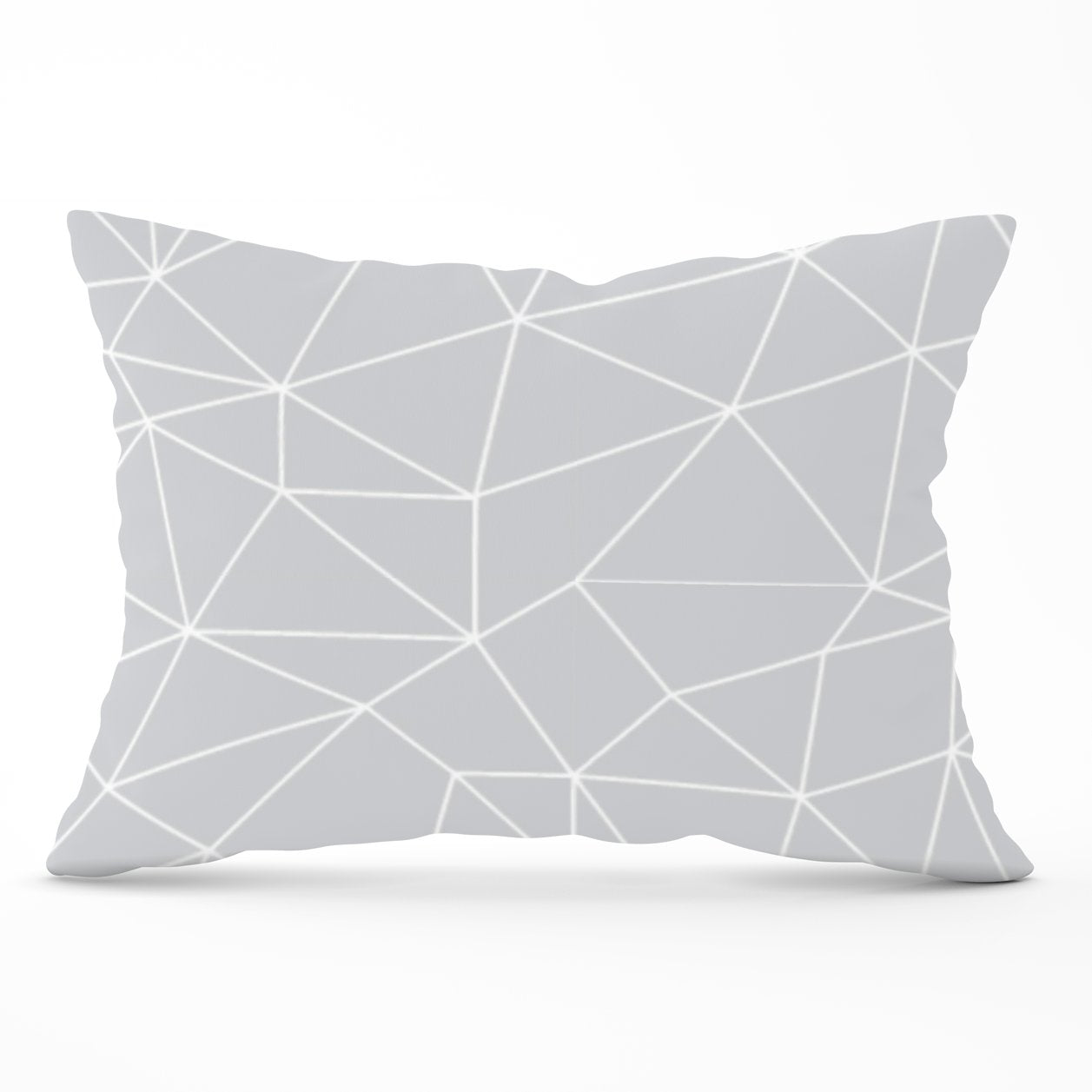 Geometric Triangle Pattern Cushions