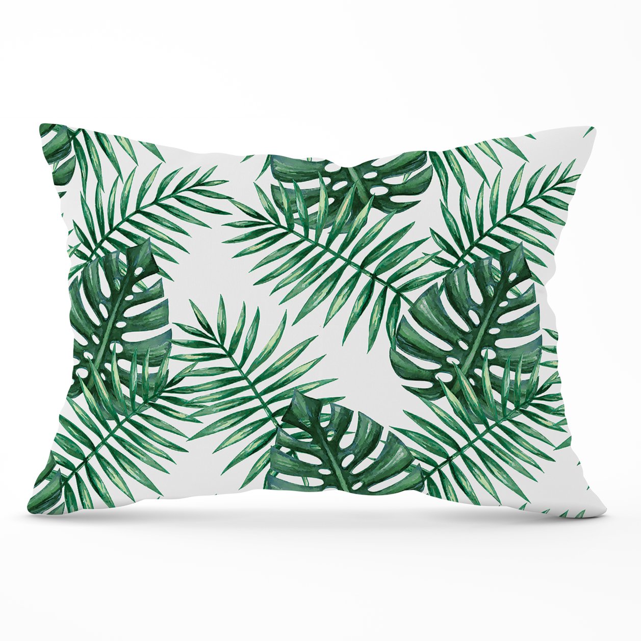 Watercolour Tropical Leaves Cushions