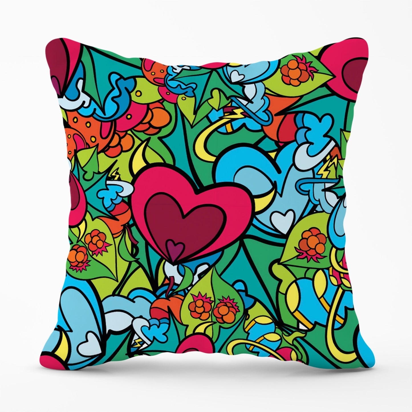 Hippie Psychedelic Pattern Cushions