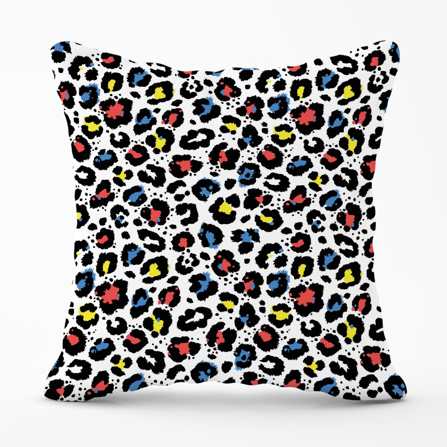 Coloured Leopard Print Cushions