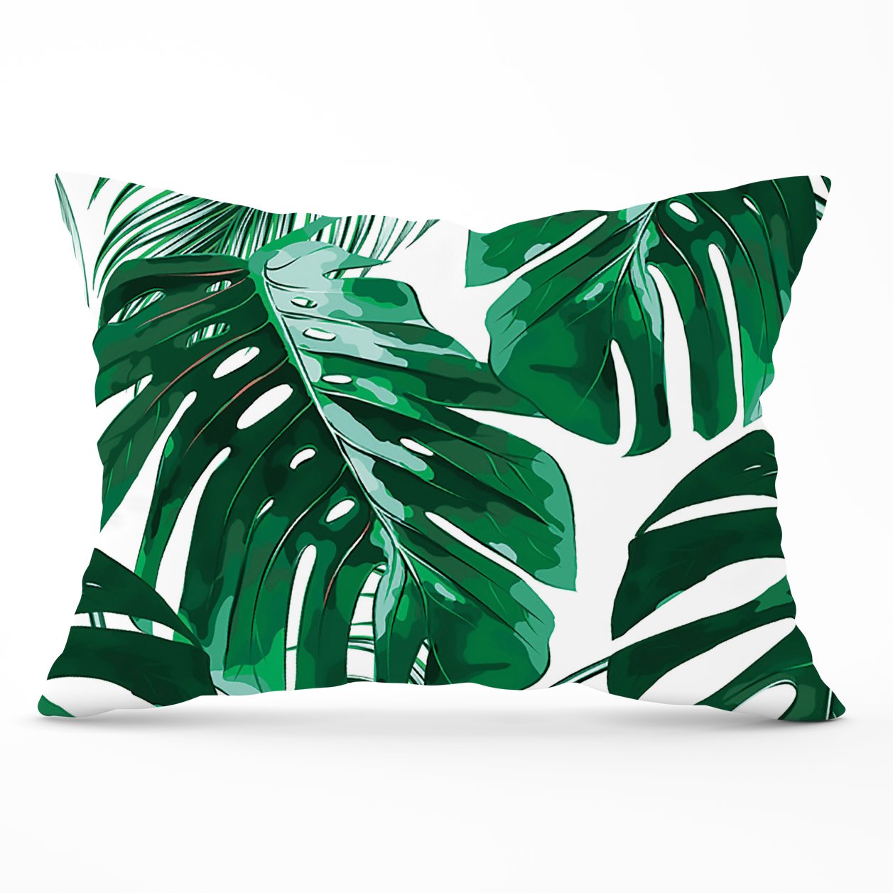 Tropical Jungle Leaf Pattern Cushions