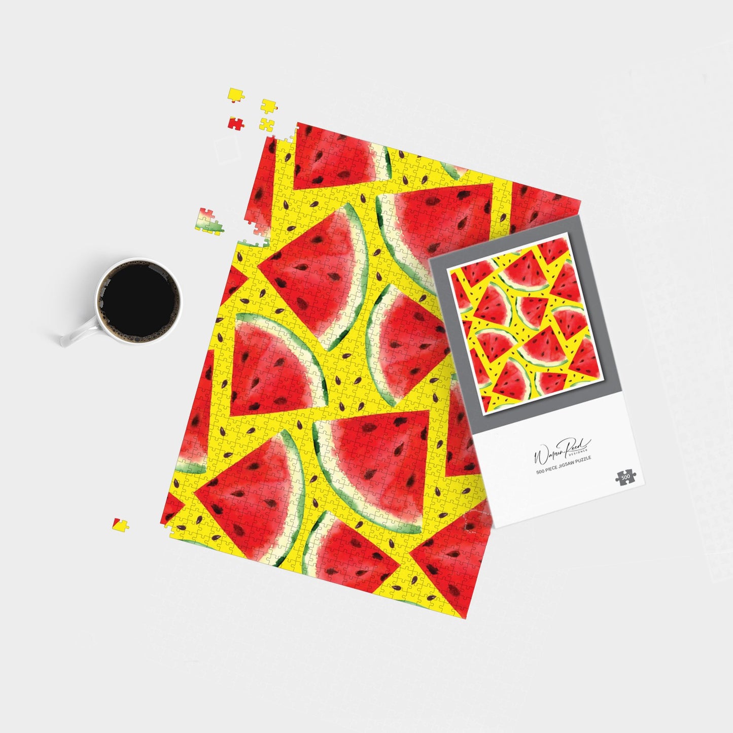 Watermelon Pattern Jigsaw Puzzle