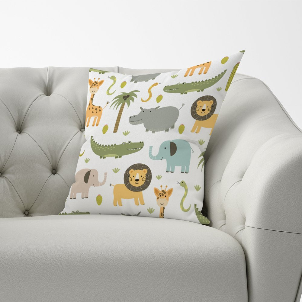 Cute Safari Animals Cushions