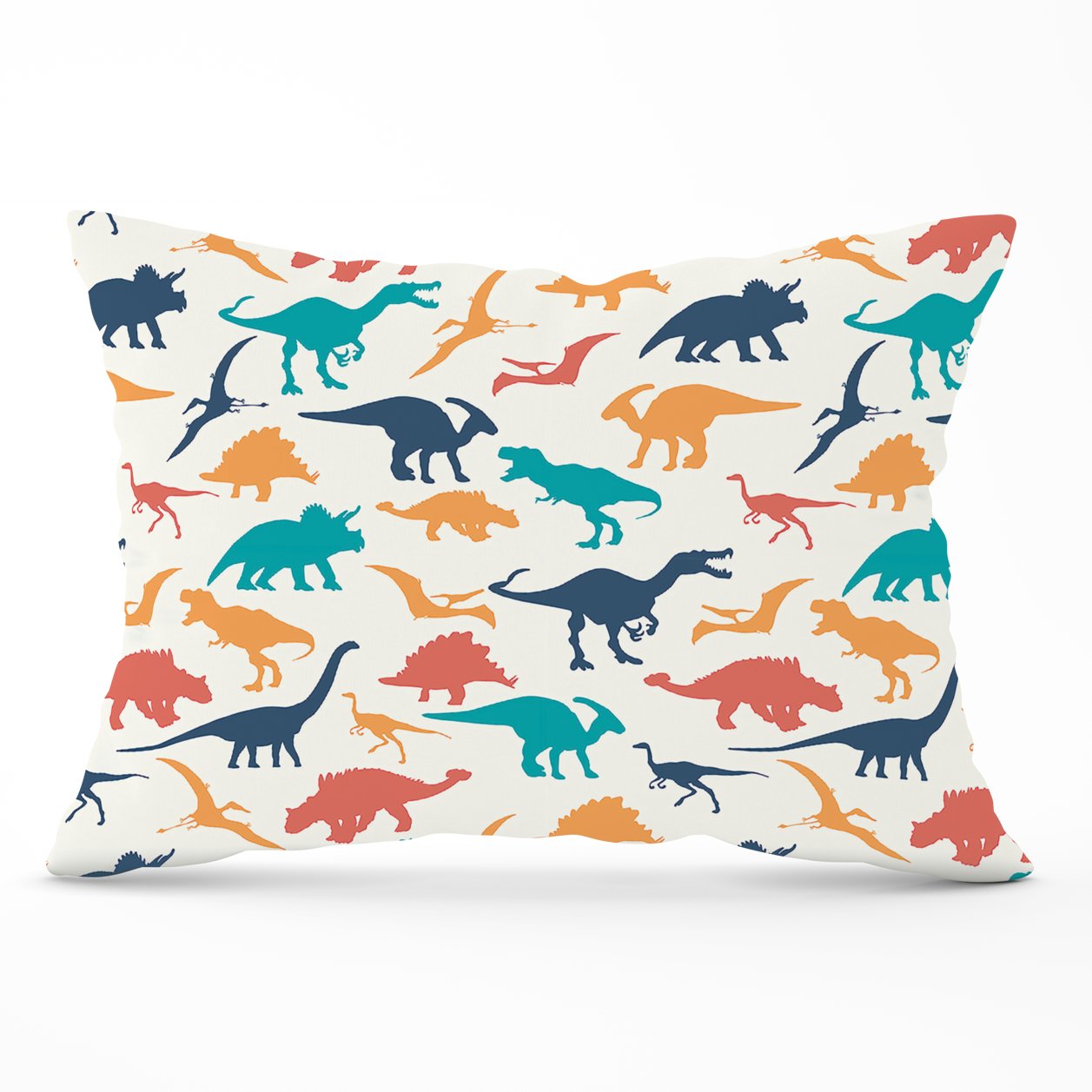 Multicoloured Dinosaurs Cushions
