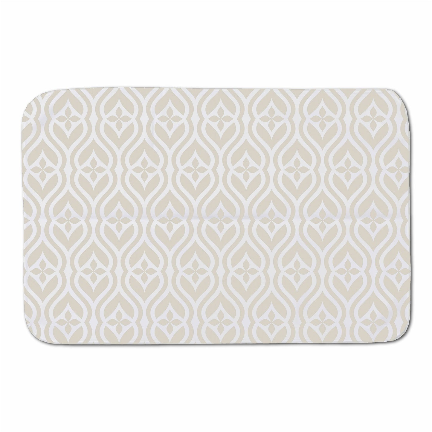 Abstract Ornament Pattern Sherpa Blanket