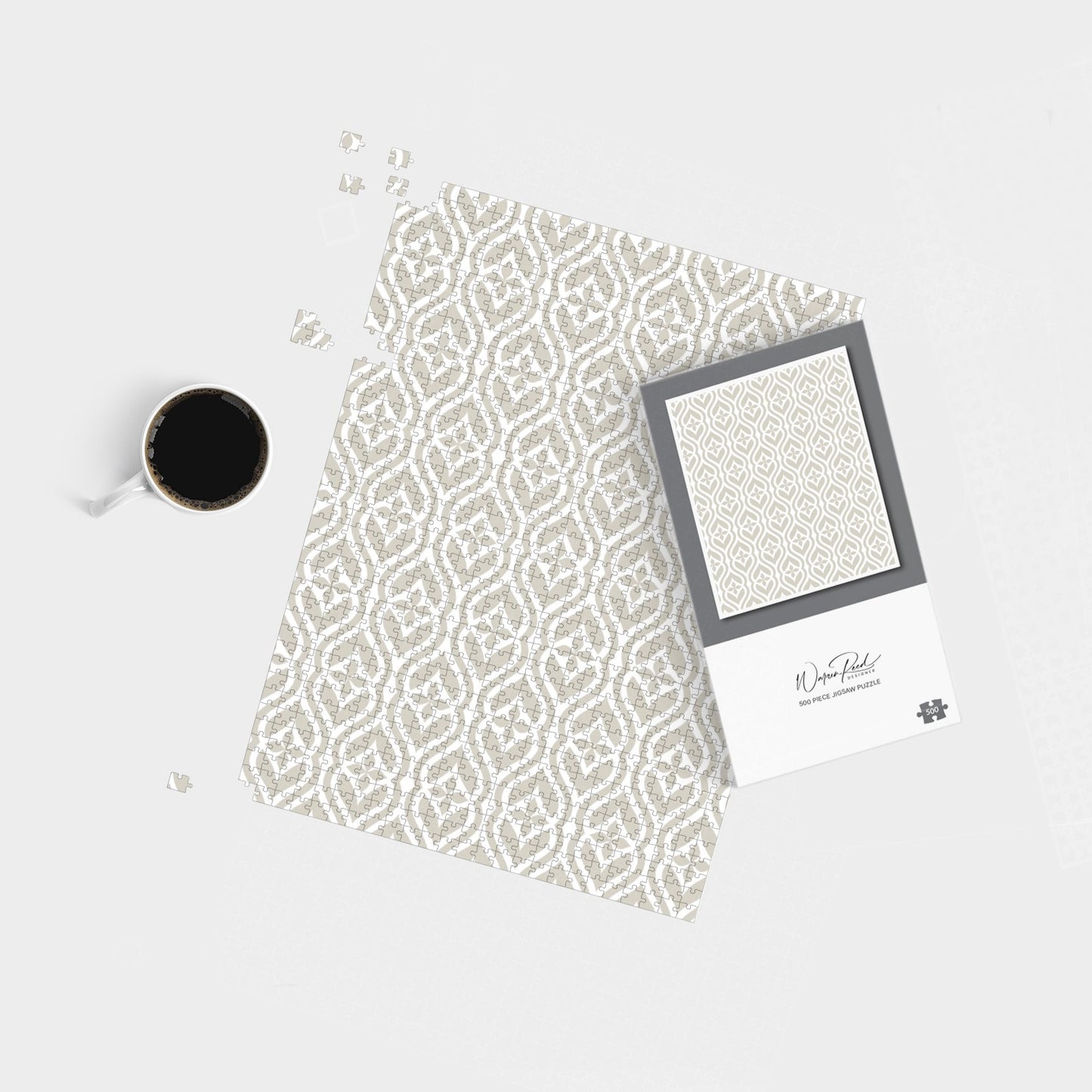 Abstract Ornament Pattern Jigsaw Puzzle