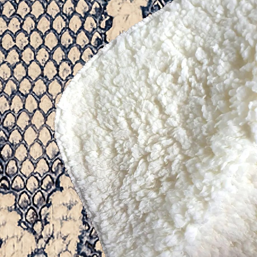 Snake Skin Sherpa Blanket