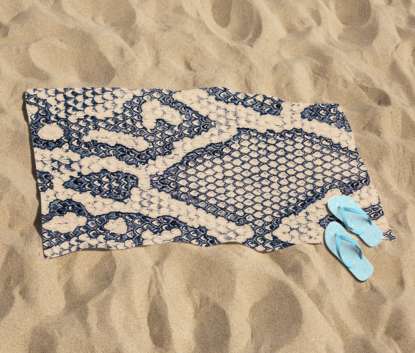 Snake Skin Beach Towel