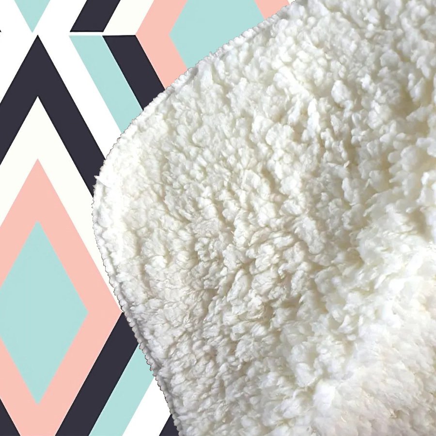Zig Zag Abstract Pattern Sherpa Blanket