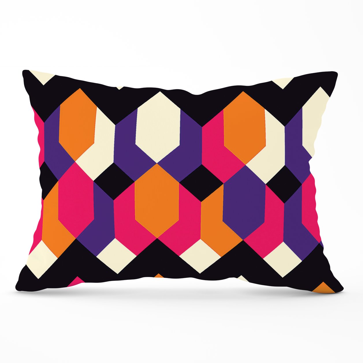 Coloured Abstract Pattern Cushions