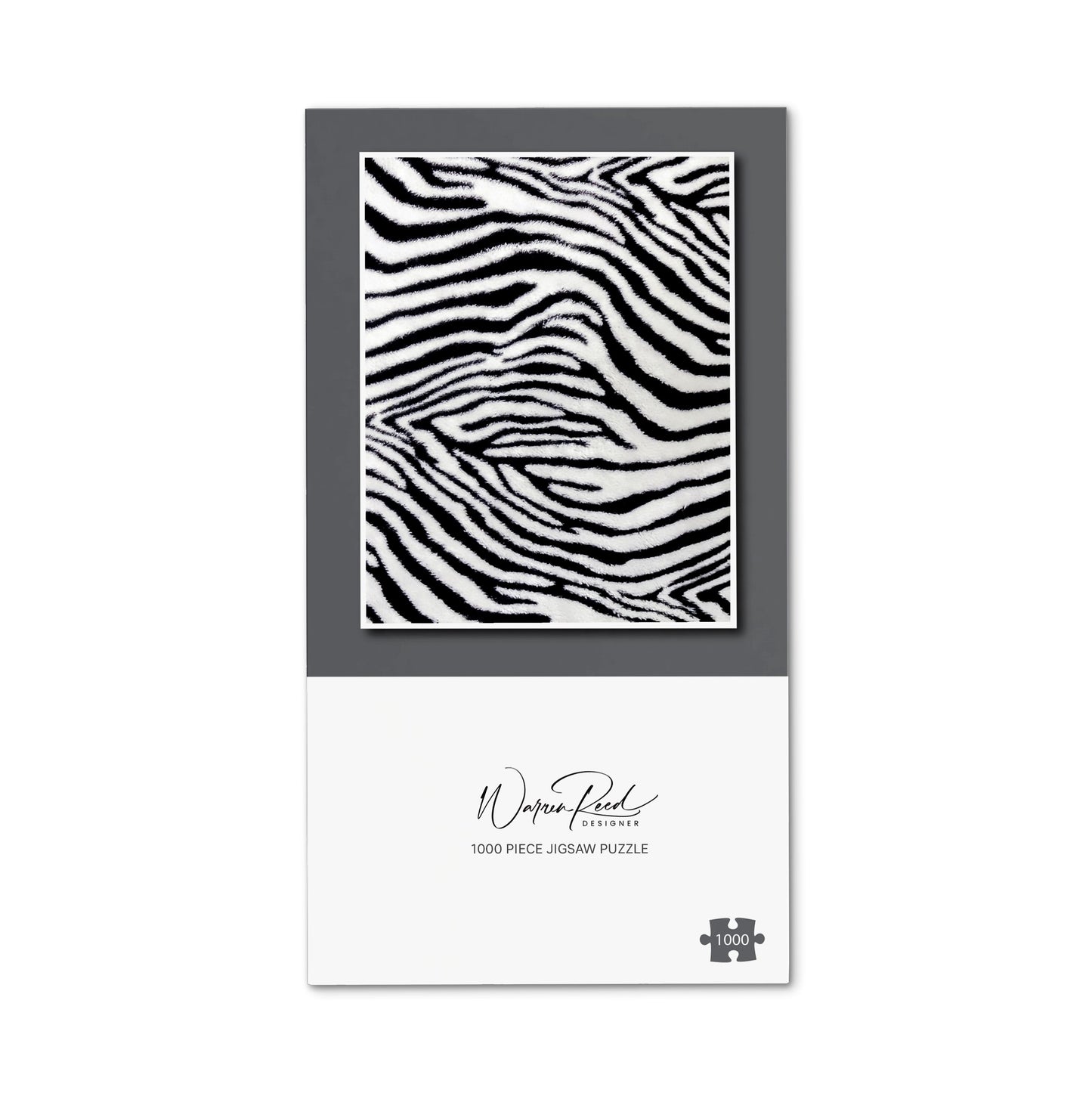 Zebra Texture Pattern Jigsaw Puzzle