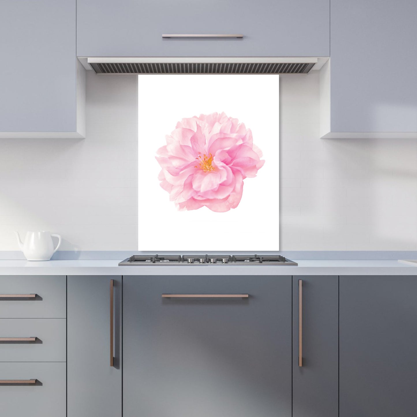 Single Cherry Blossom Kitchen Splashback