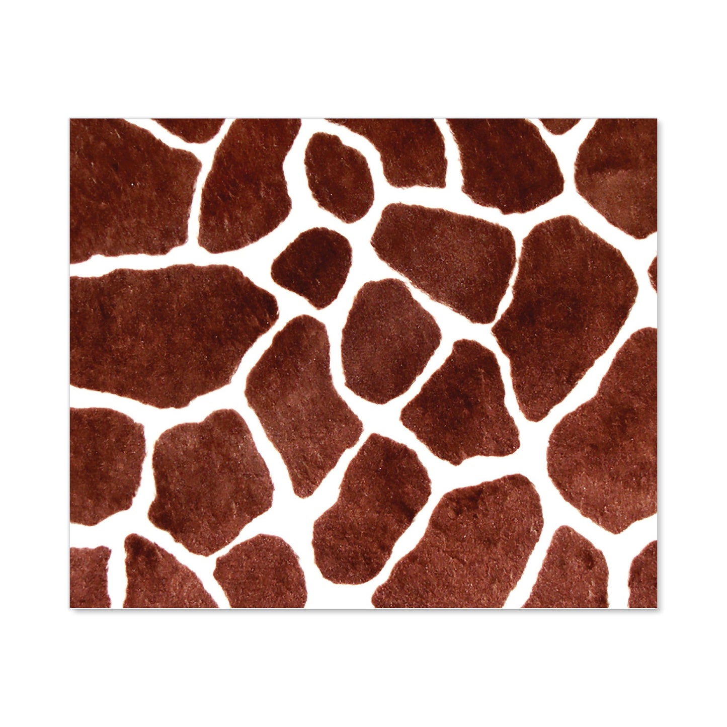 Giraffe Spots Print Kitchen Splashback