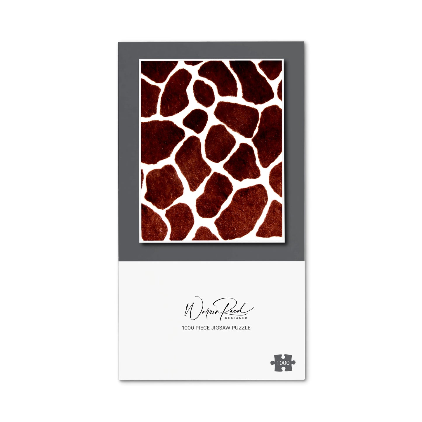 Giraffe Spots Print Jigsaw Puzzle