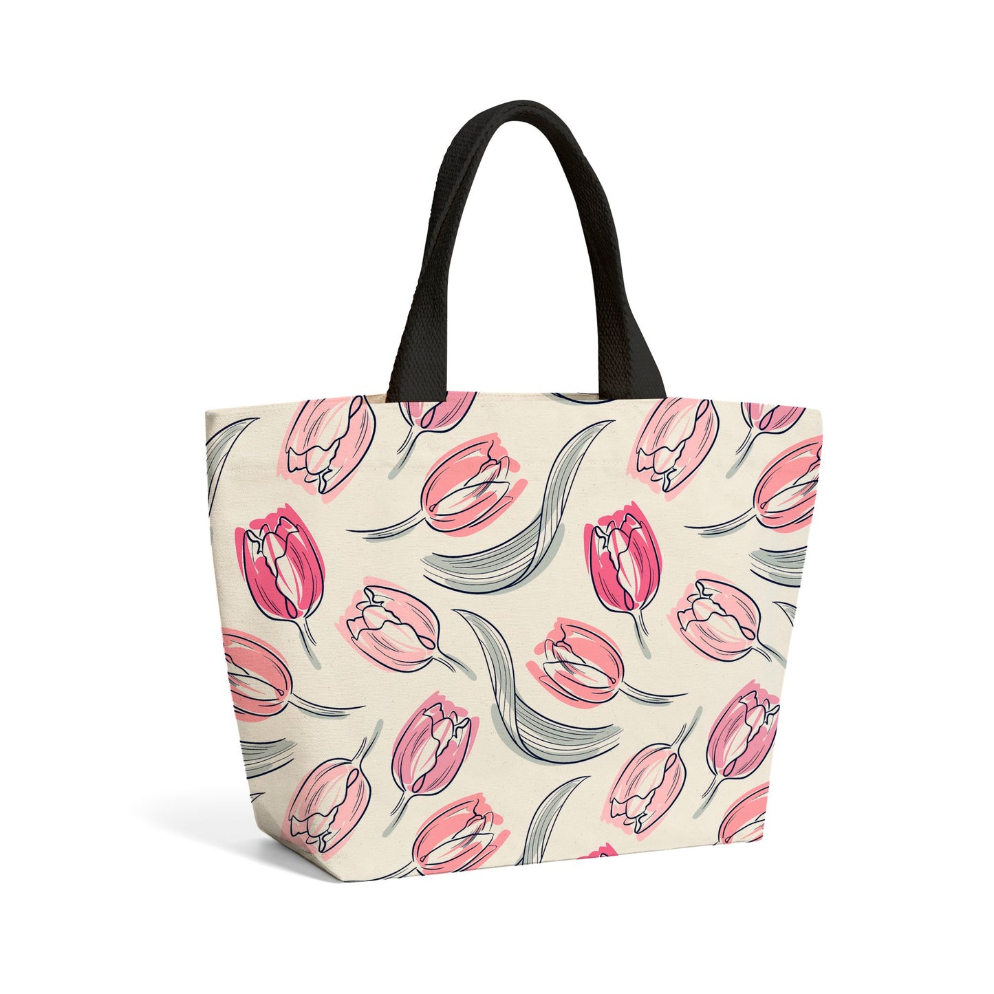 Tulips Beach Shopper Tote Bag