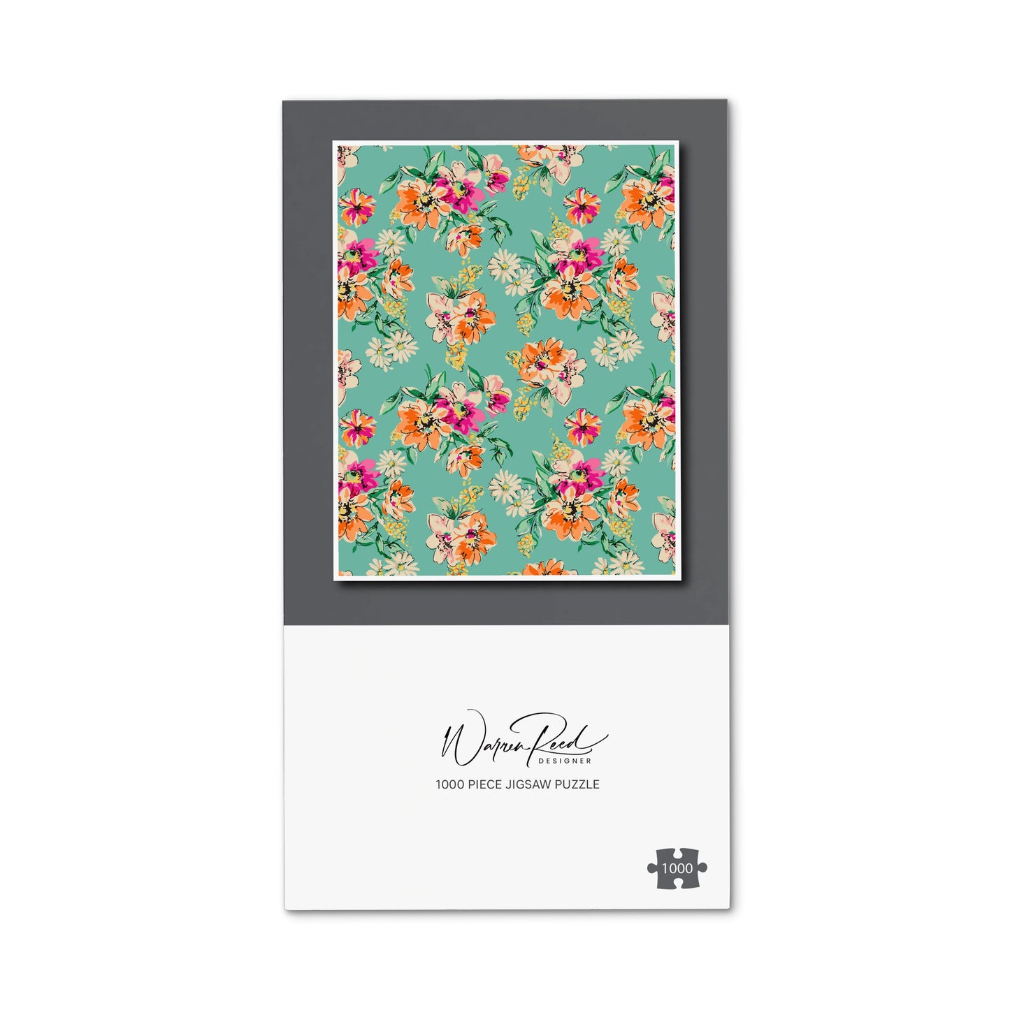 Bright Flower Sketch Jigsaw Puzzle