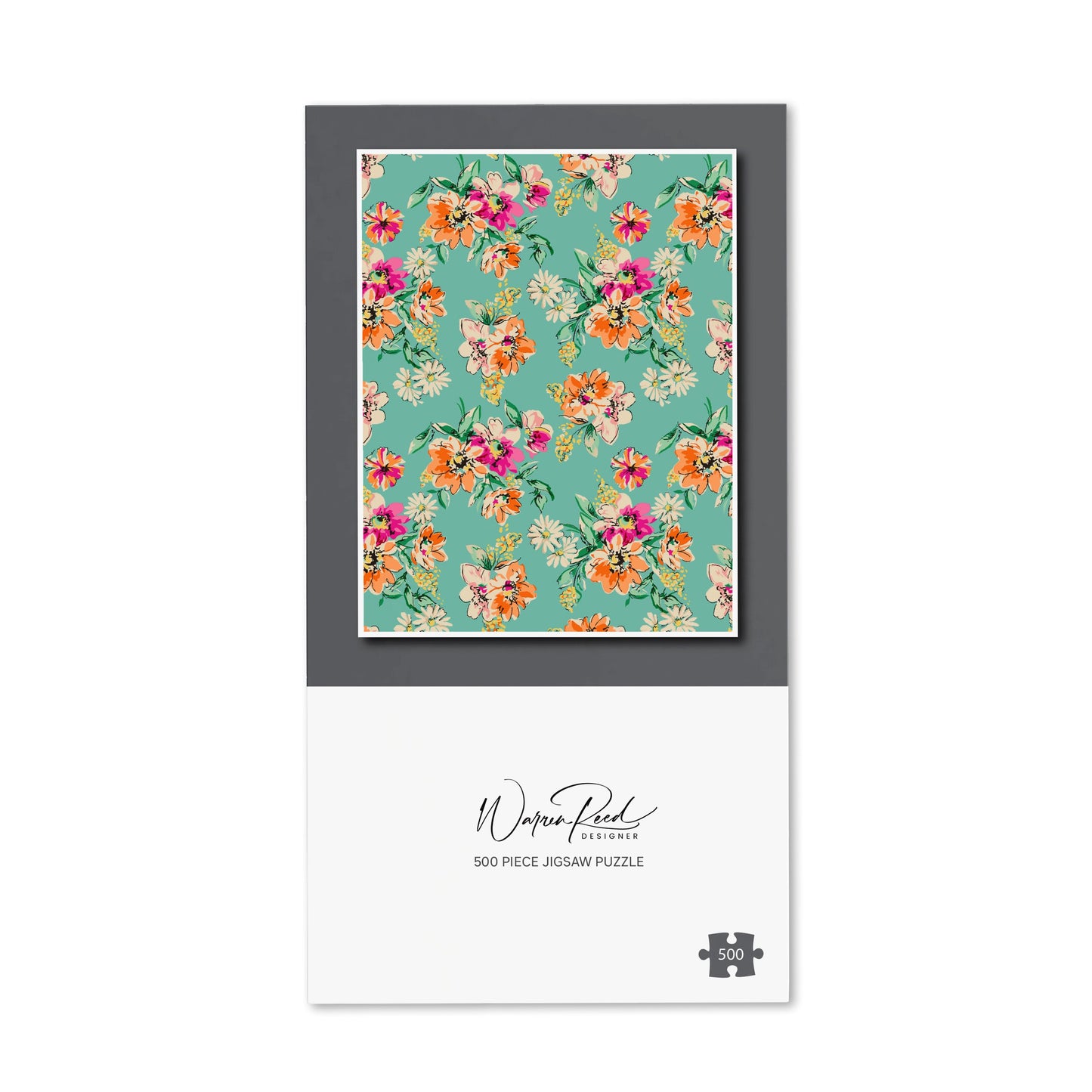 Bright Flower Sketch Jigsaw Puzzle