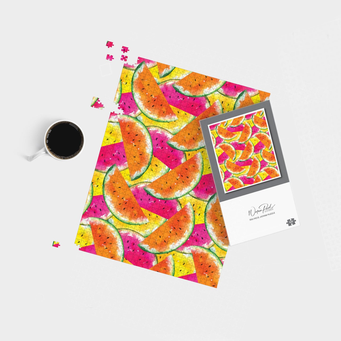 Watermelon Design Jigsaw Puzzle