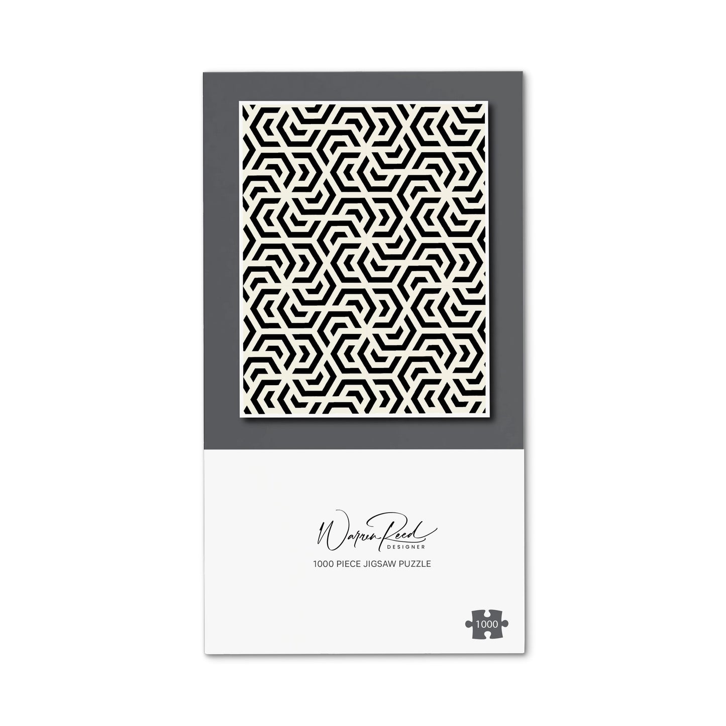 Hexagonal Geometric Pattern Jigsaw Puzzle