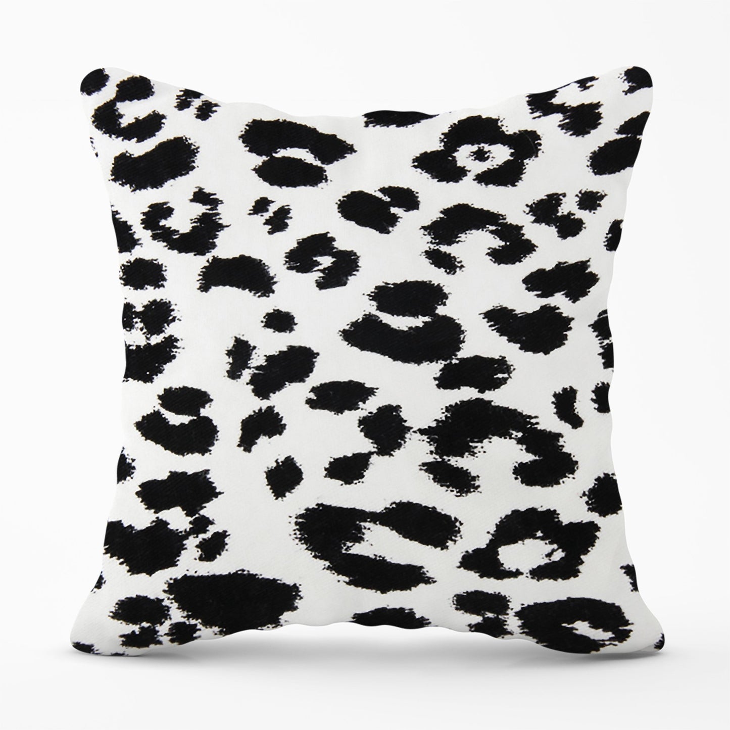 Black Leopard Print Cushions