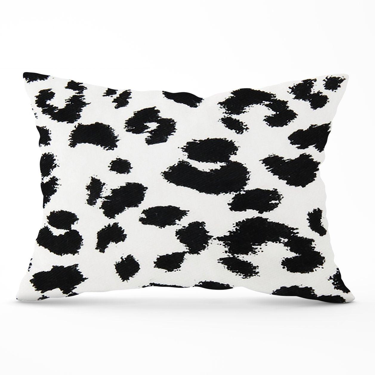 Black Leopard Print Cushions