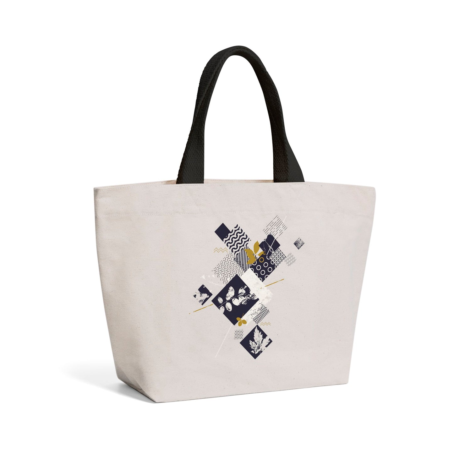 Abstract Botanical Beach Shopper Tote Bag