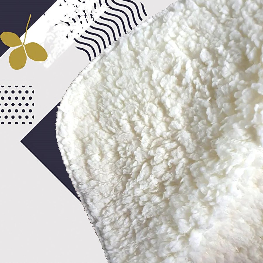 Abstract Botanical Sherpa Blanket