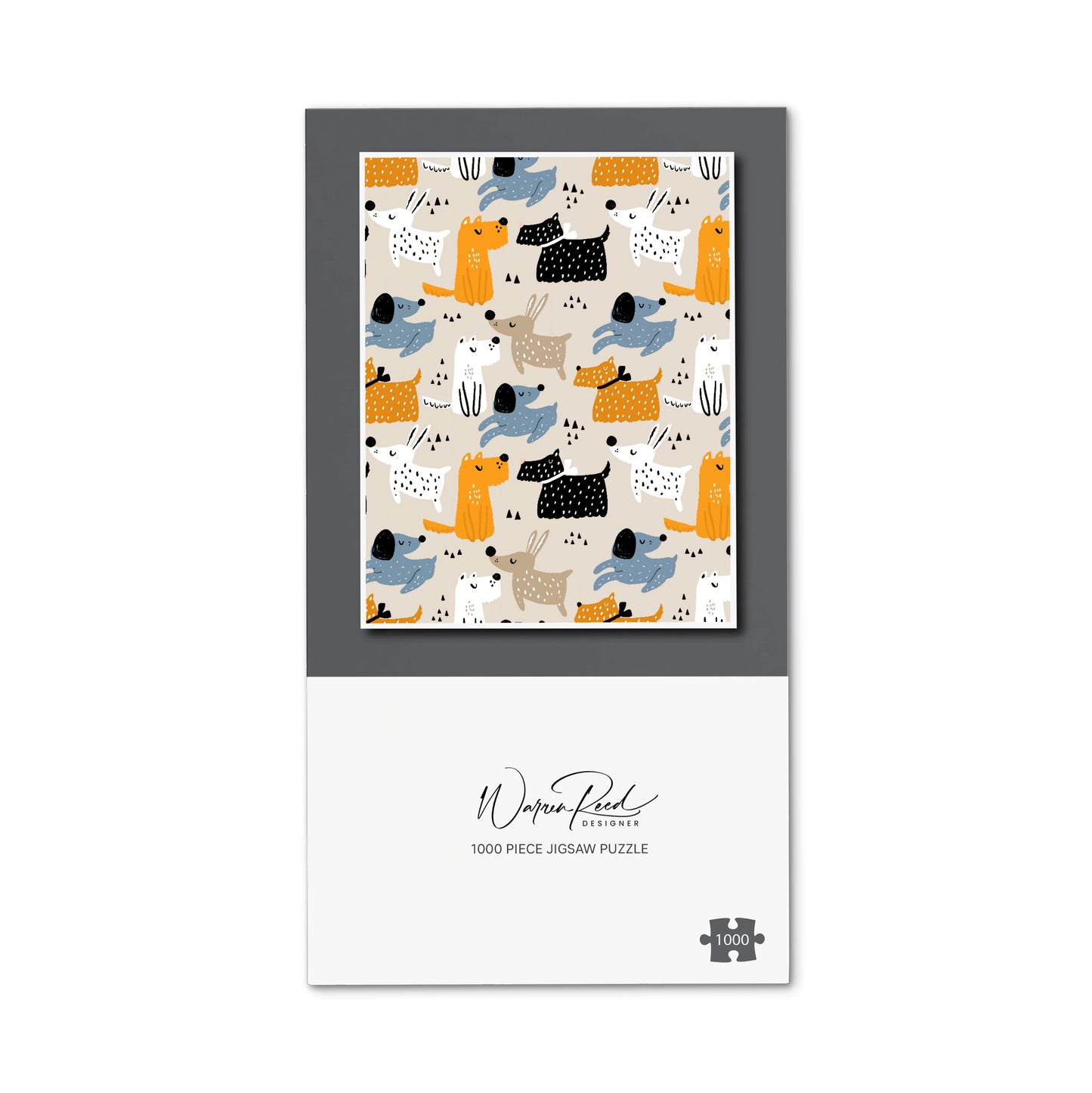 Hand Drawn Dogs Jigsaw Puzzle