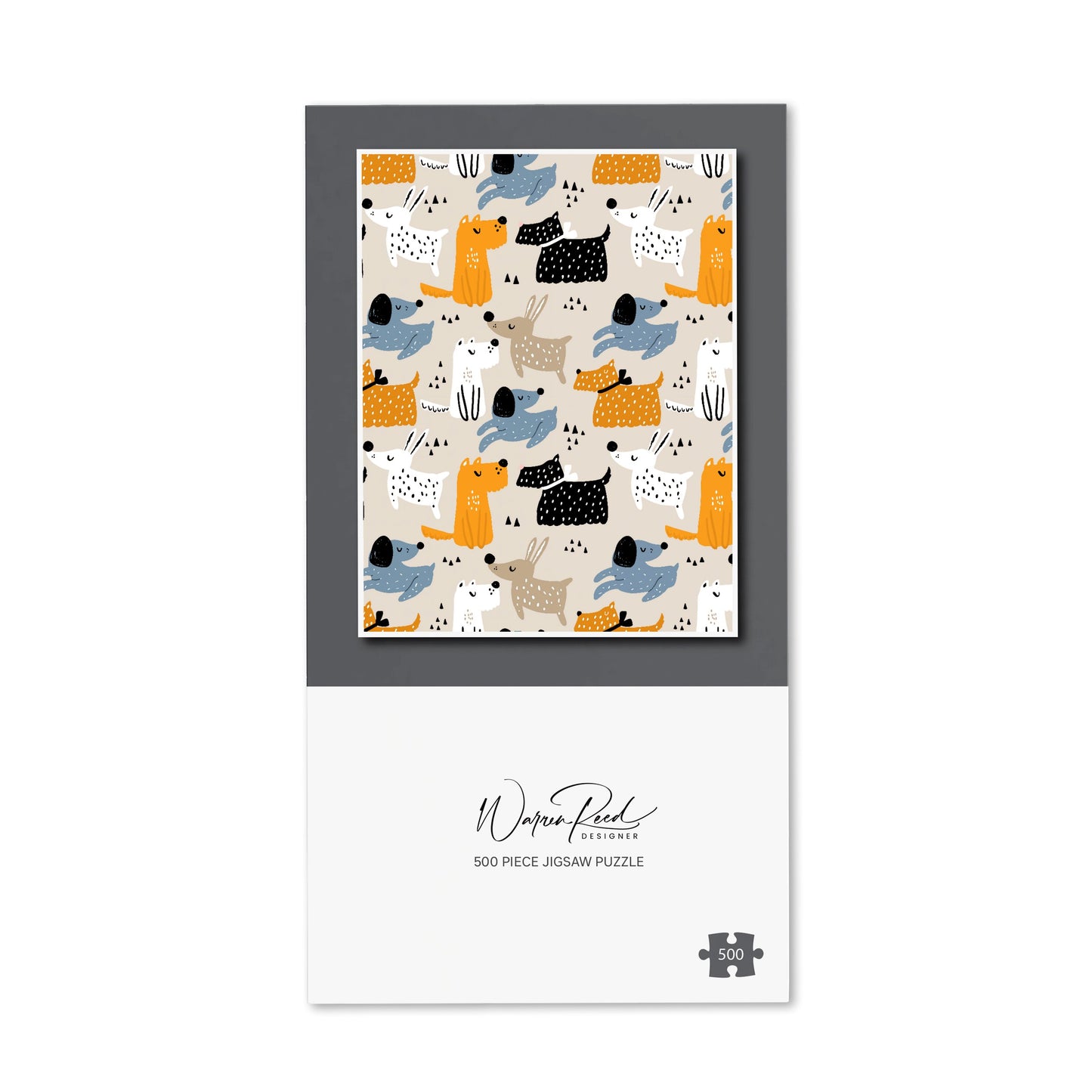 Hand Drawn Dogs Jigsaw Puzzle