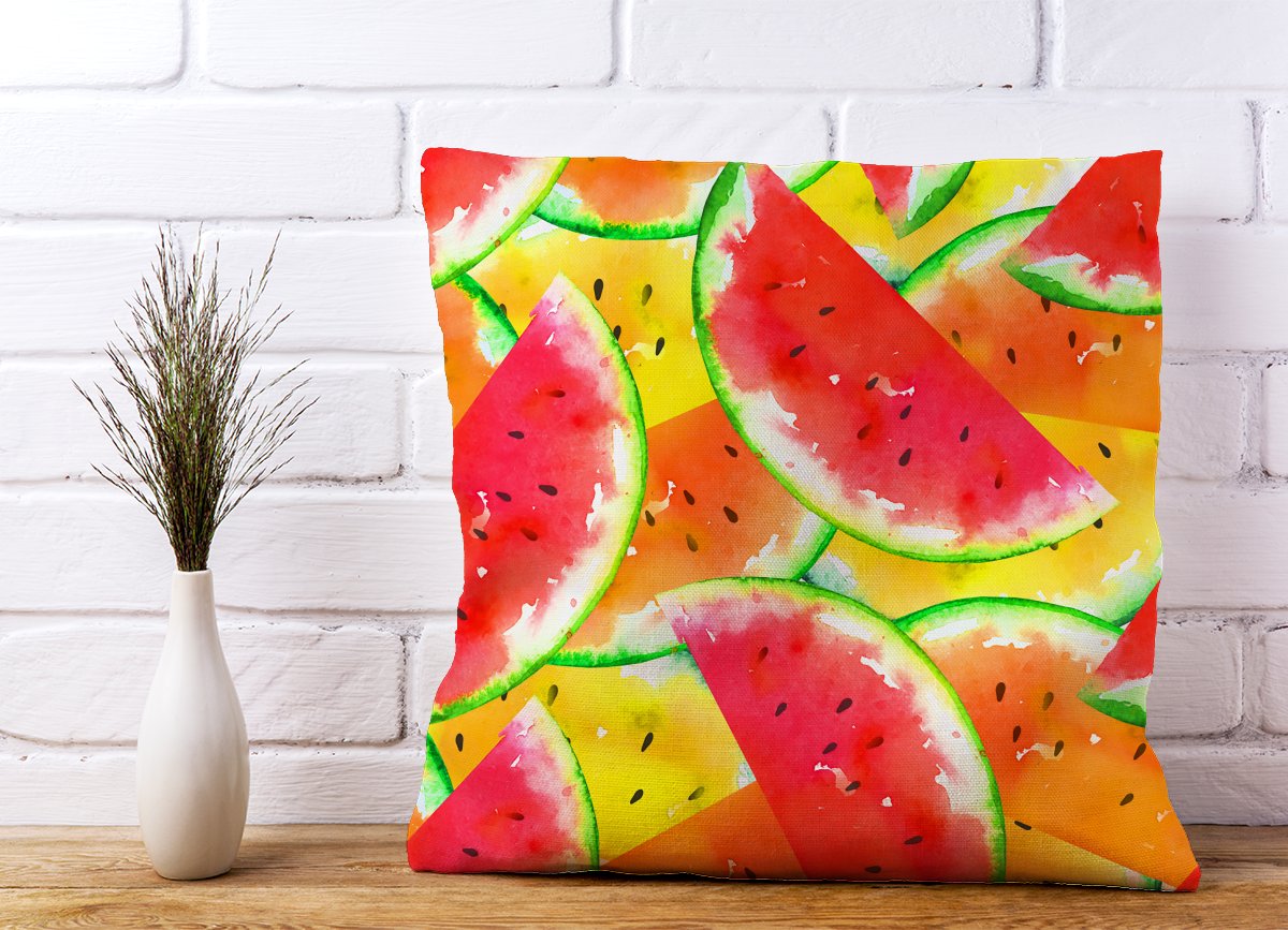 Melon Print Cushions