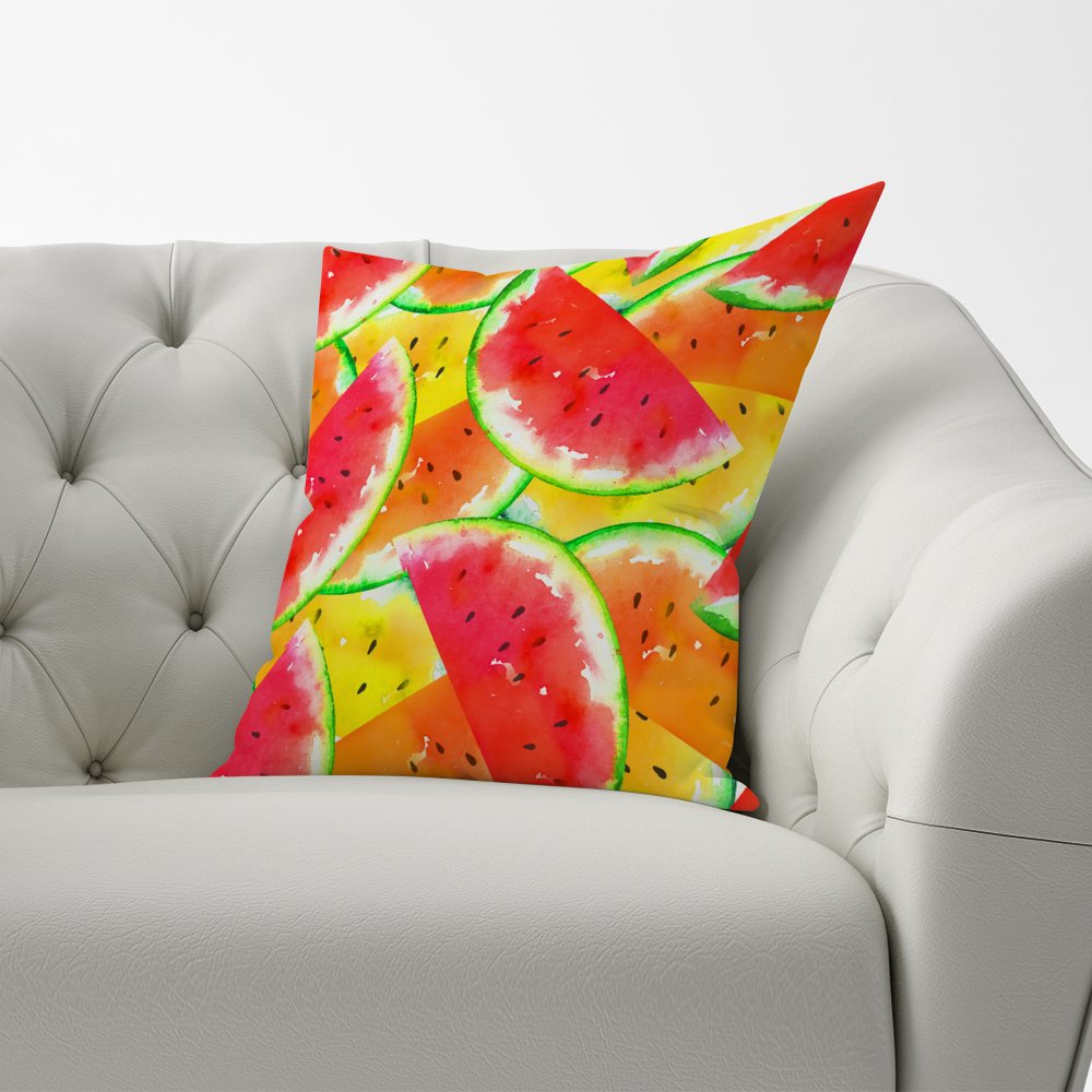 Melon Print Cushions