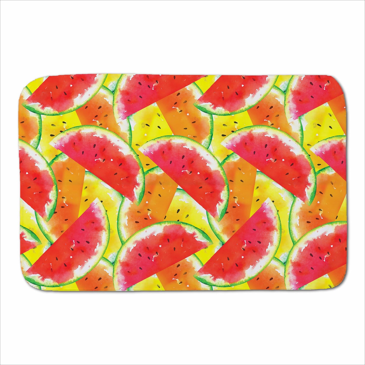 Melon Print Sherpa Blanket