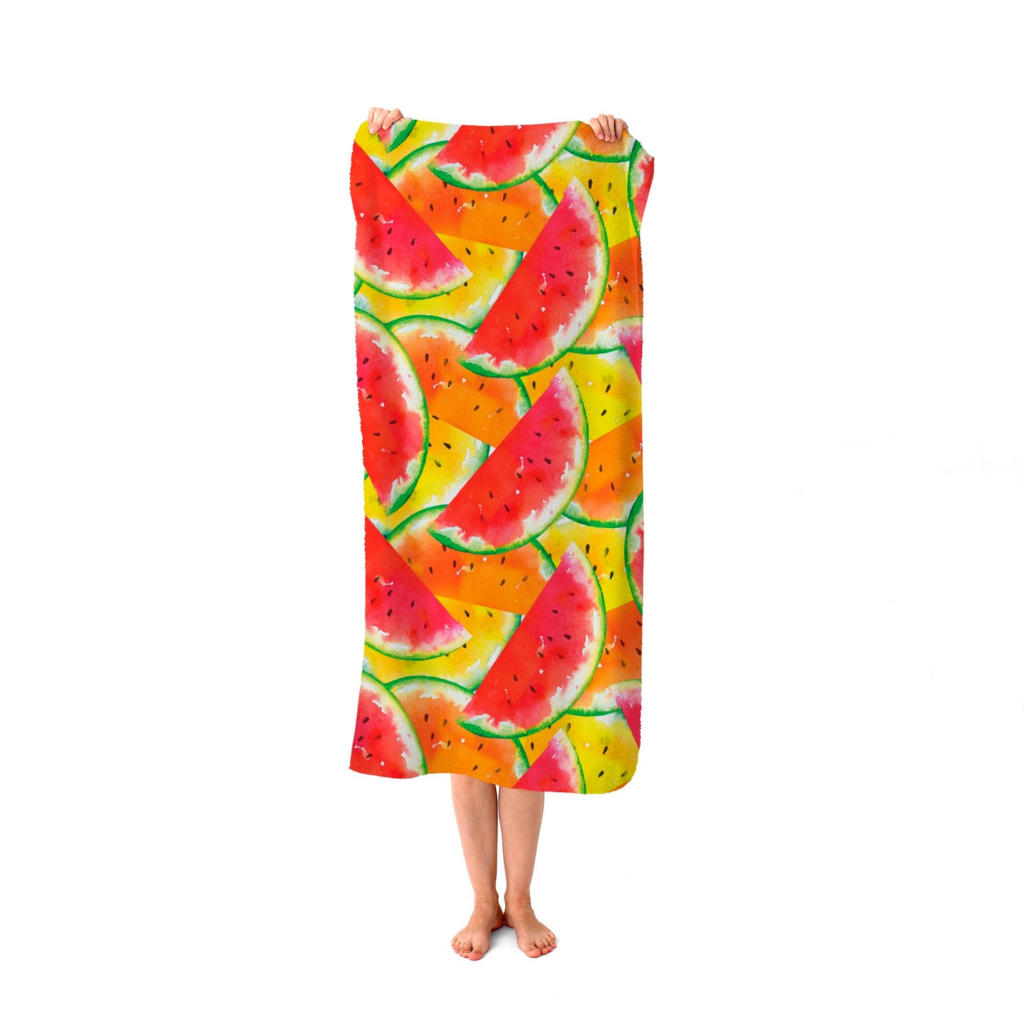 Melon Print Beach Towel
