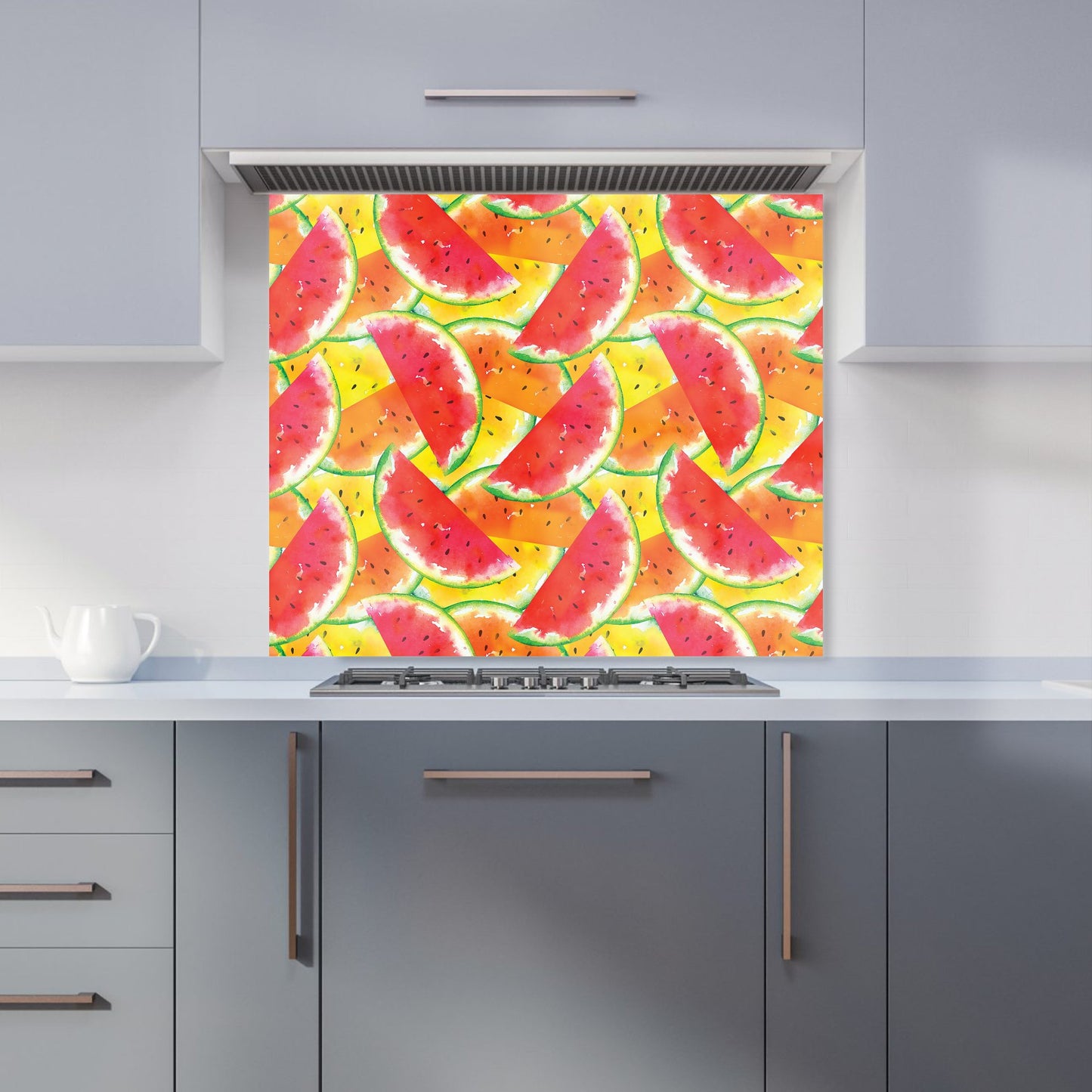 Melon Print Kitchen Splashback