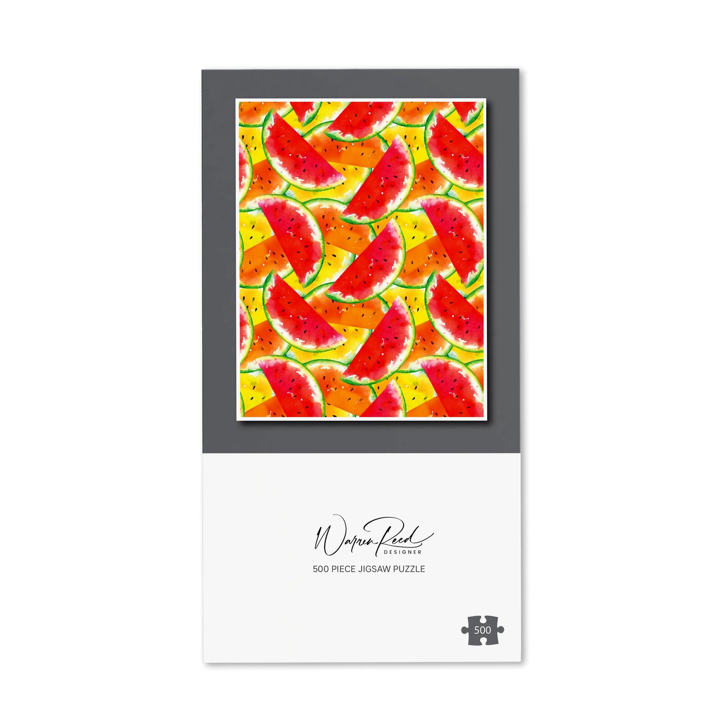 Melon Print Jigsaw Puzzle