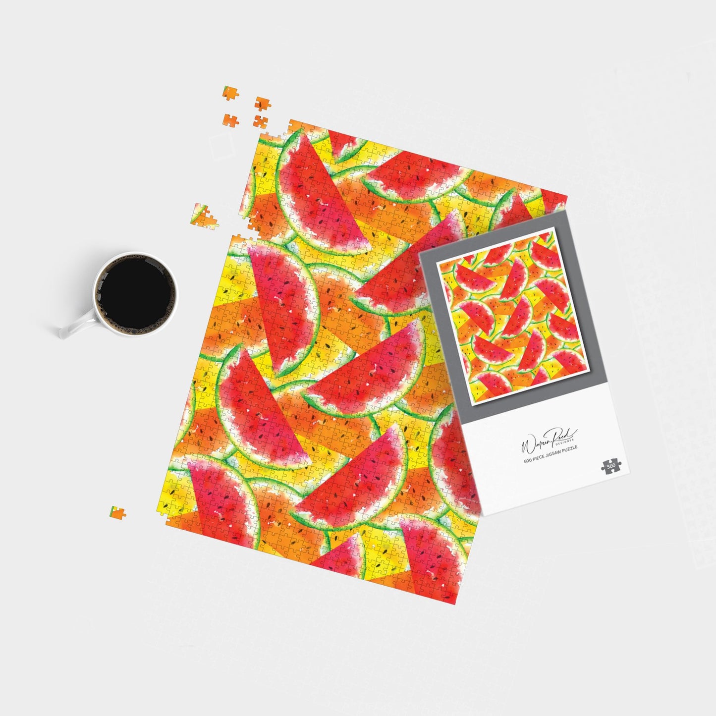 Melon Print Jigsaw Puzzle