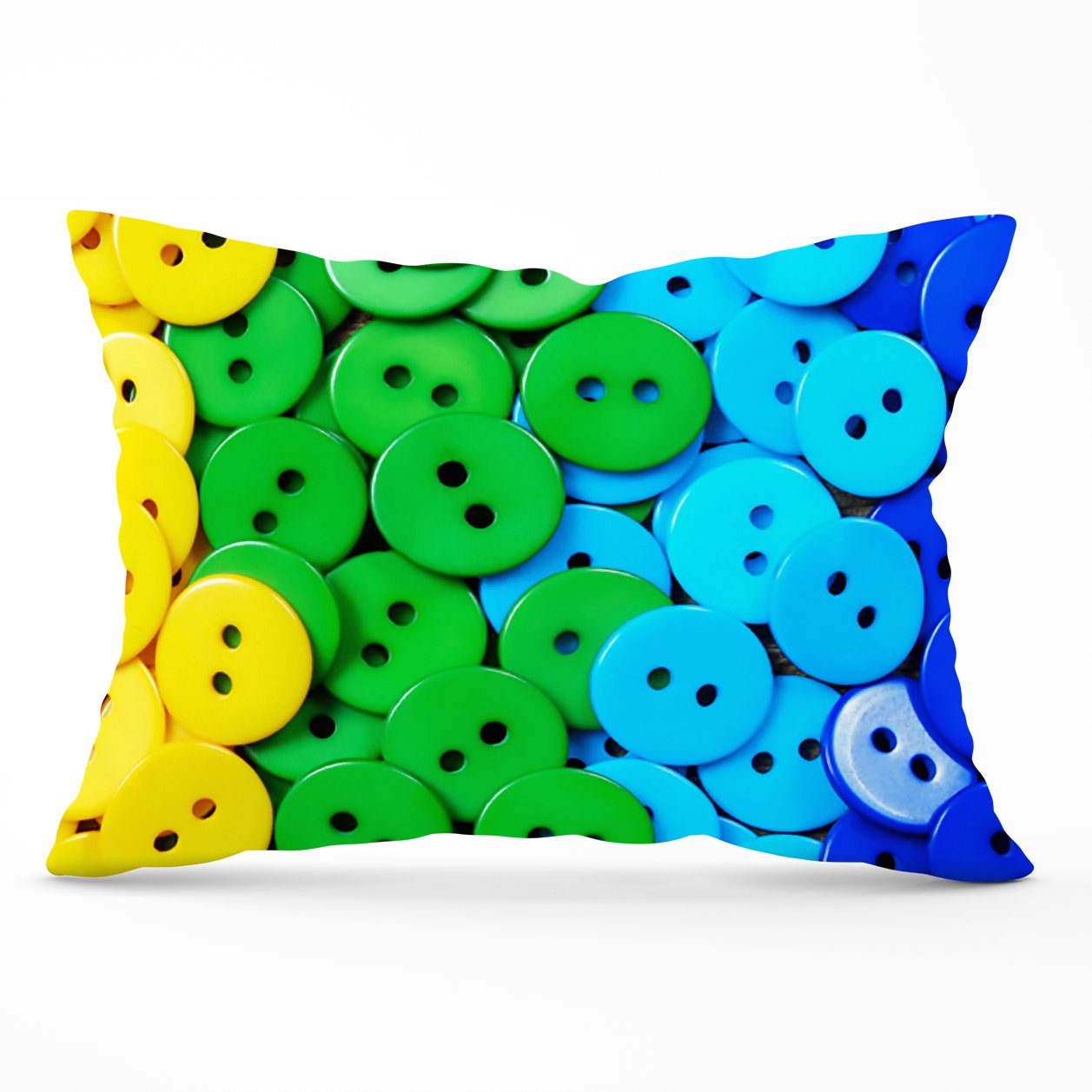 Colourful Buttons Cushions