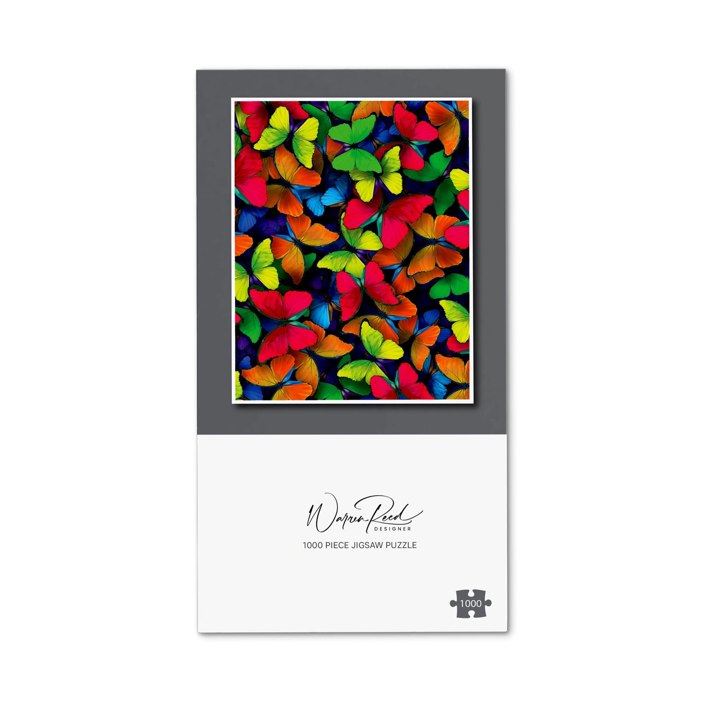 Rainbow Butterflies Jigsaw Puzzle