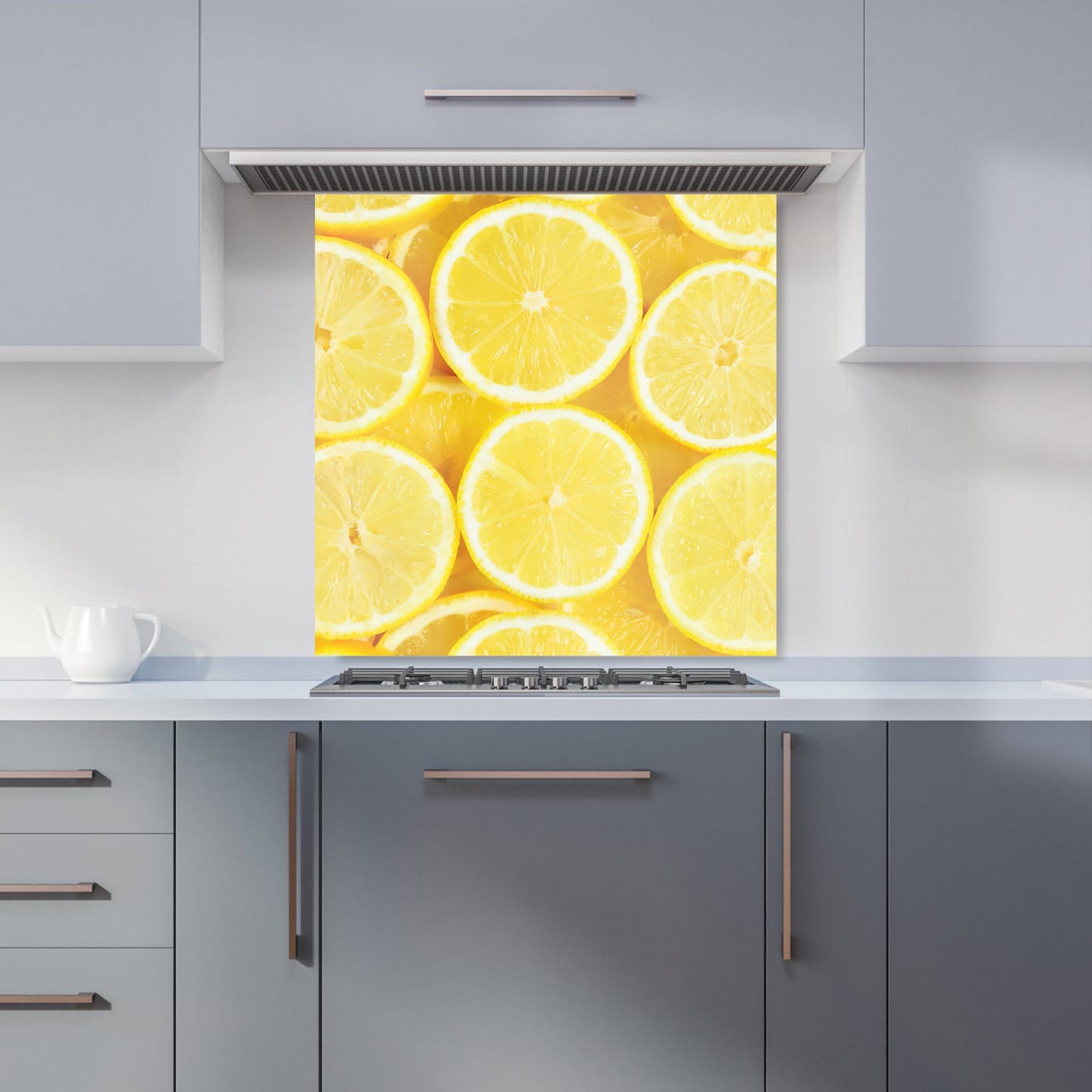 Vibrant Lemons Kitchen Splashback