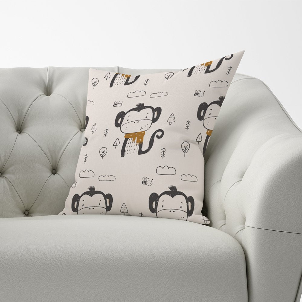 Monkey Forest Cushions