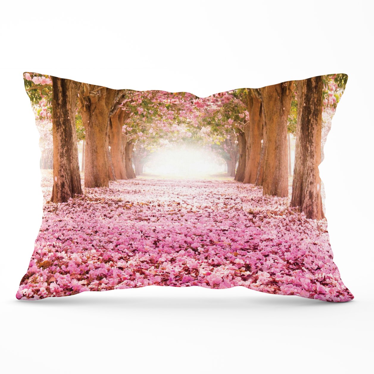 Pink Flower Tree Tunnel Cushions