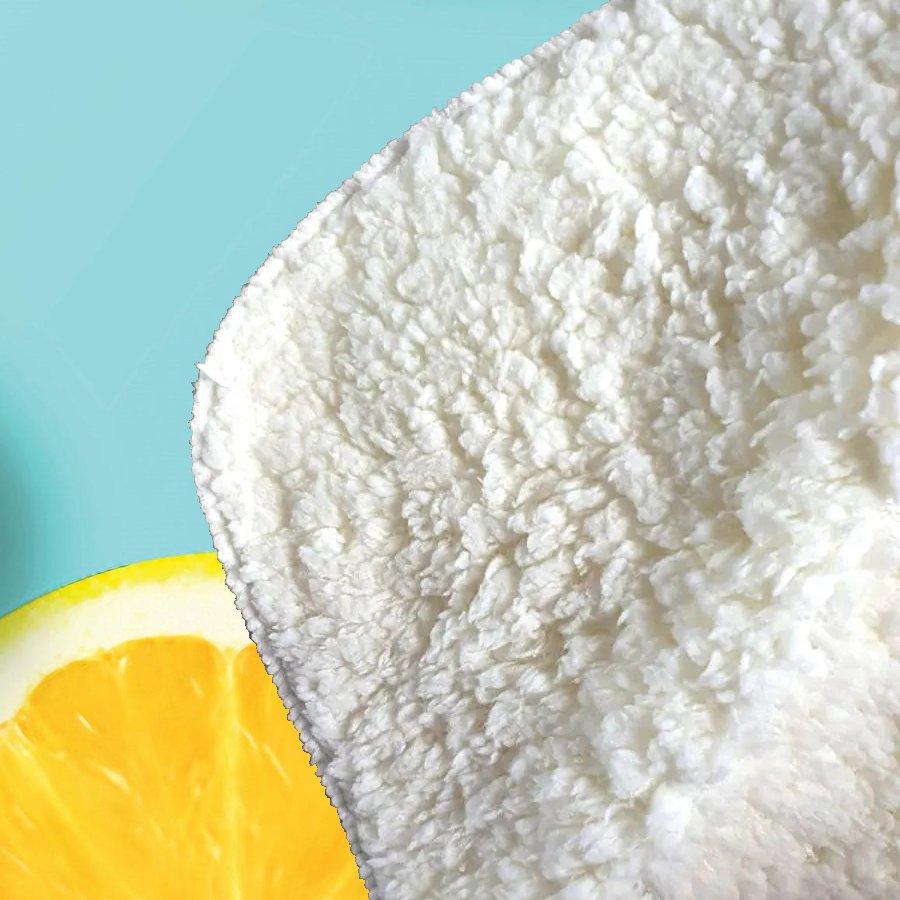 Fresh Lemons Sherpa Blanket