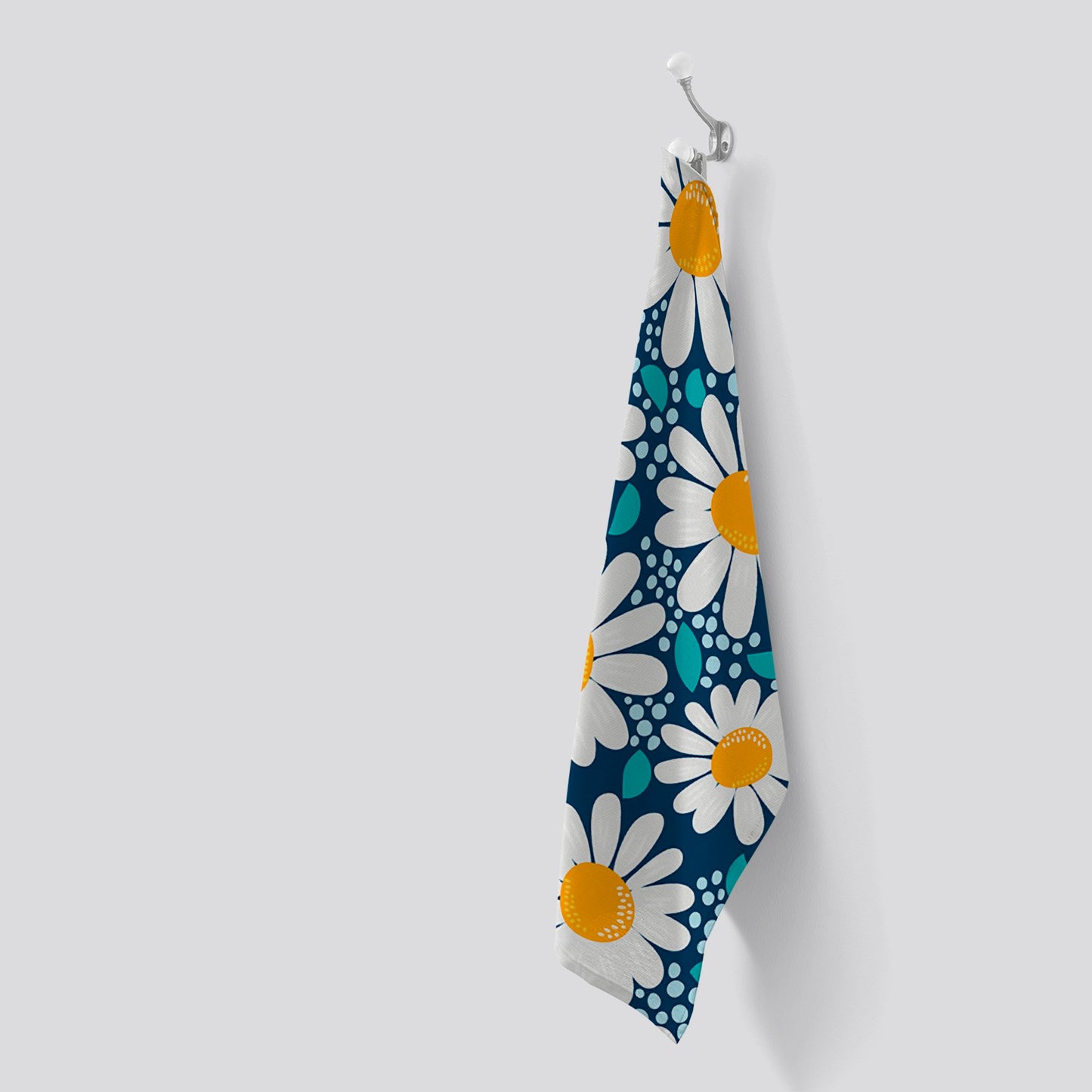 Camomile Flowers Tea Towel