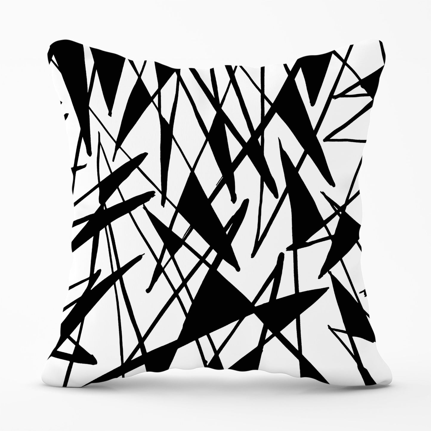 Brush Abstract Pattern Cushions