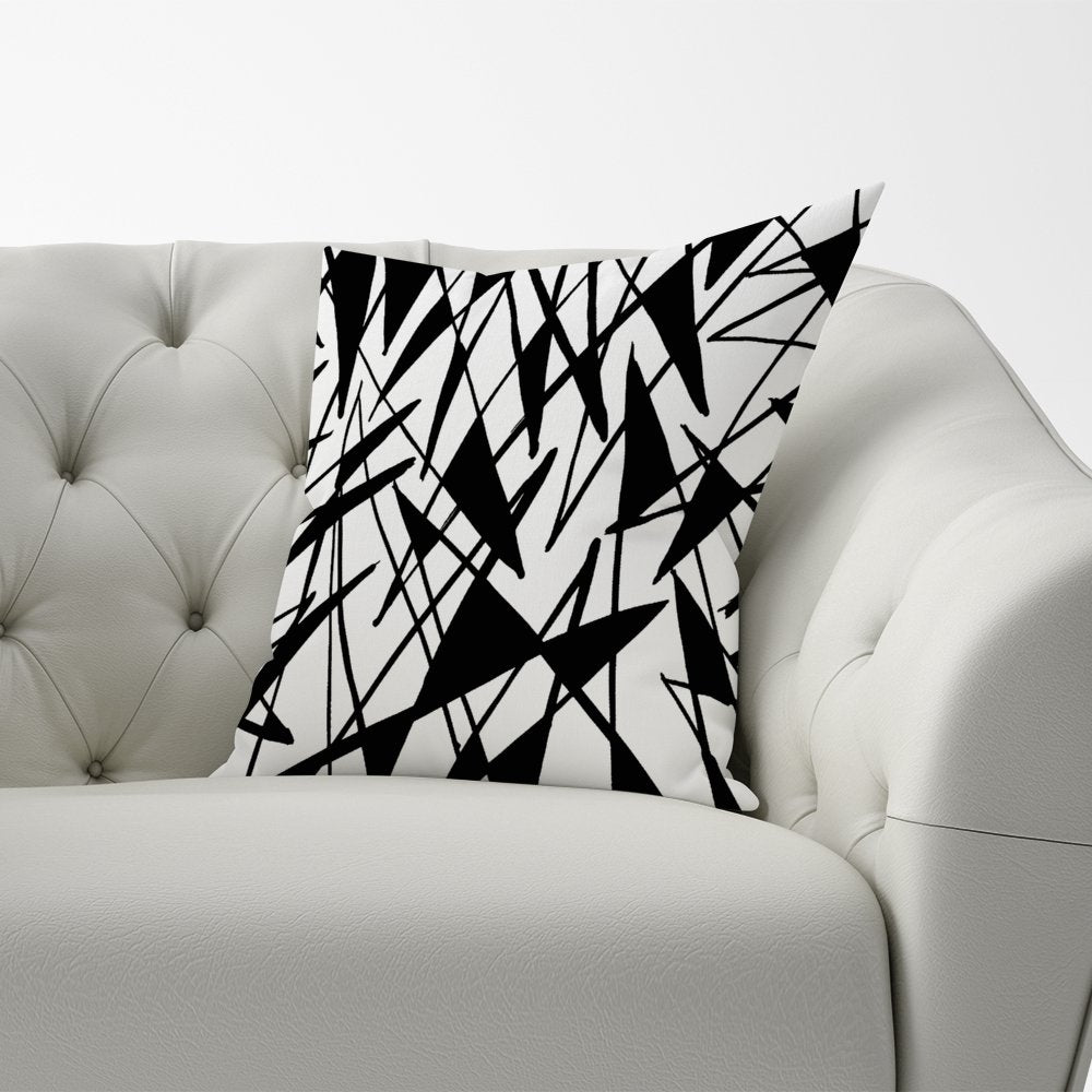 Brush Abstract Pattern Cushions