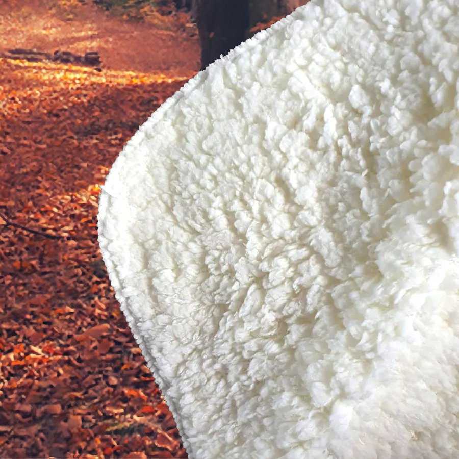 Autumn Forest Sherpa Blanket